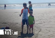 Foto: Playas de Pochomil y Masachapa se llenan de familias este fin de año/TN8