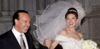 Foto: Thalía y Tommy Mottola recuerdan su boda/ Cortesía