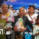 Foto: la Purísima acuática reparte alegría y ayote en miel/TN8