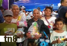 Foto: la Purísima acuática reparte alegría y ayote en miel/TN8