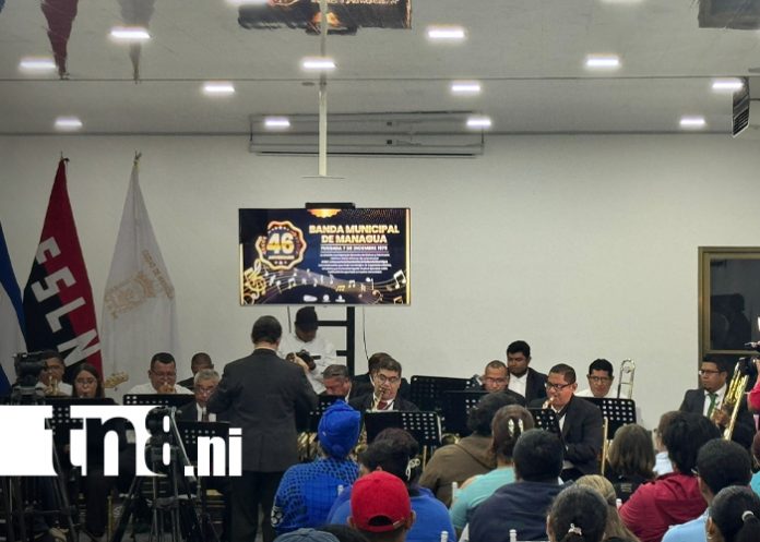 Foto: Historia y juventud se unen en la Banda Musical de Managua/ TN8