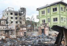 Horror en Myanmar: Ejército ataca hospital público dejando 33 muertos y 76 heridos Foto: Ejército de Myanmar bombardea hospital en Rakhine /Cortesía