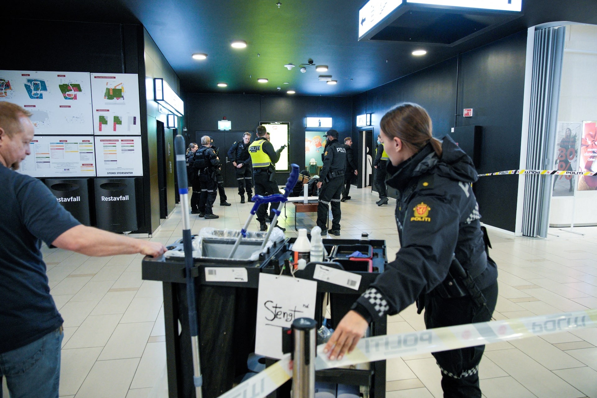 Foto: Tiroteo en centro comercial de Oslo, Noruega