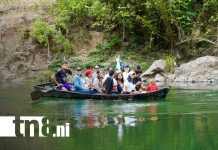 Foto: Purísima Acuática: Fe y tradición que une a familias en el majestuoso Cañón de Somoto/TN8