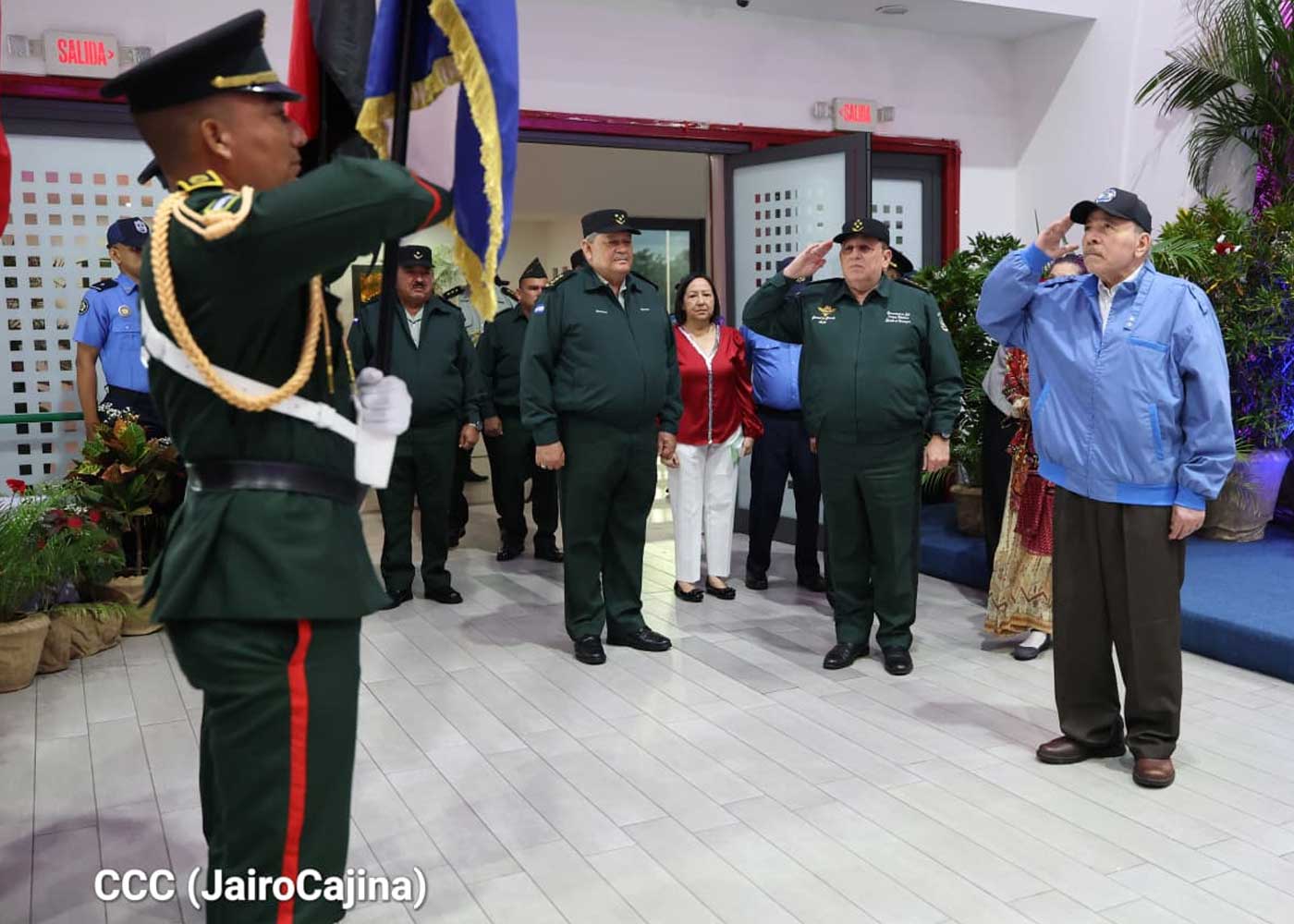 Foto: Comandate Daniel Ortega: “Ejército garante de la paz"/TN8