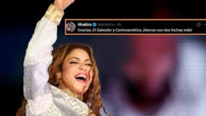 Foto: La residencia de Shakira en San Salvador crece a cinco conciertos/Cortesía