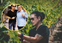 Foto: Chris Pérez se despide de Abraham Quintanilla / Cortesía