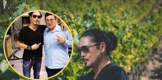 Foto: Chris Pérez se despide de Abraham Quintanilla / Cortesía