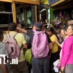 Inician las vacaciones de fin de año y así están las terminales de buses en Managua Foto: Terminales de buses de Managua se llenan de familias/ TN8