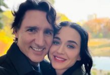 Foto: Katy Perry muestra la complicidad con su novio canadiense / Cortesía