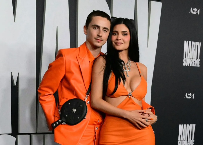 Foto: Kylie Jenner y Timothée muestran su amor y estilo / Cortesía