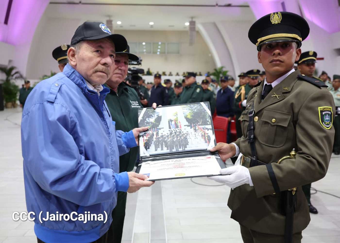 Foto: Comandate Daniel Ortega: “Ejército garante de la paz"/TN8