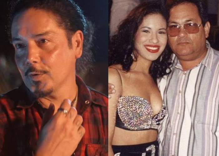 Foto: Chris Pérez se despide de Abraham Quintanilla / Cortesía