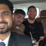Foto: El encuentro ocurrió durante la gira de Lionel Messi por la India/Cortesía
