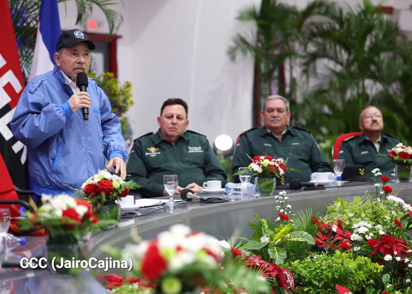 Foto: Comandate Daniel Ortega: “Ejército garante de la paz"/TN8