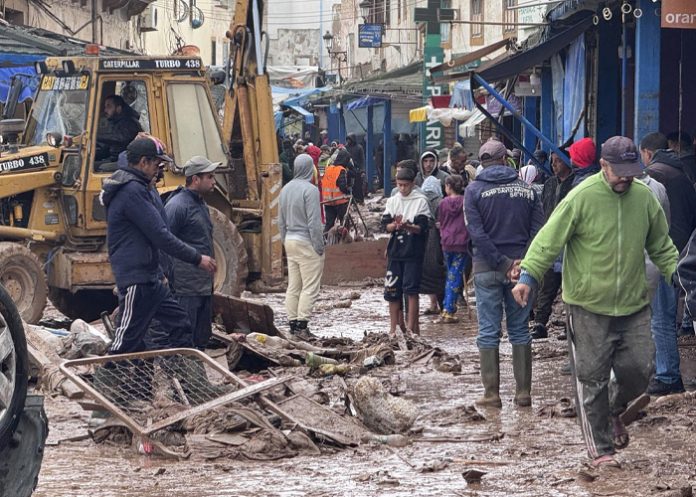 Foto: Marruecos enfrenta lluvias/ Cortesía