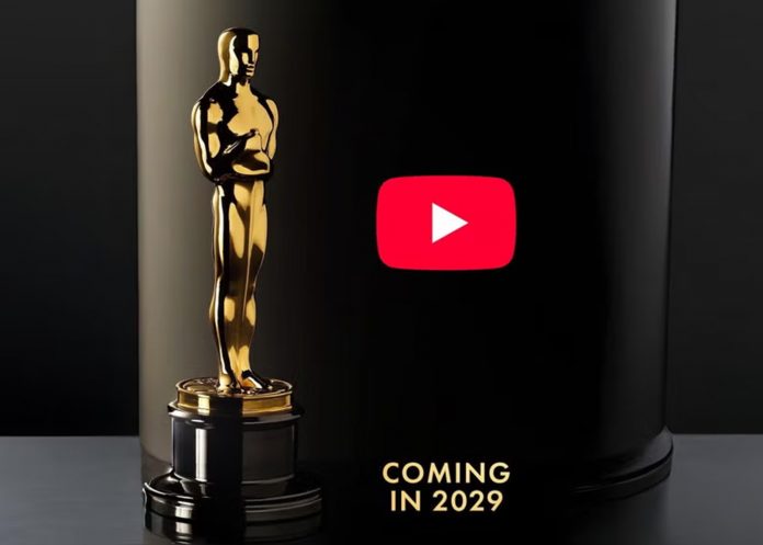 Foto: YouTube transmitirá gratis los Óscar desde 2029 /Cortesía
