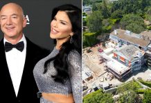 Foto: Lauren Sánchez y Jeff Bezos llevan el espacio a su jardín/ Cortesía