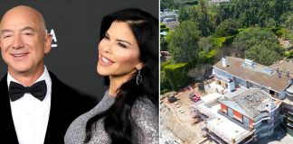 Foto: Lauren Sánchez y Jeff Bezos llevan el espacio a su jardín/ Cortesía