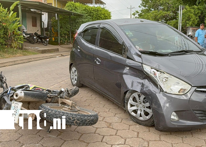 Foto: Conductores y vecinos en alerta tras accidente en Juigalpa /TN8