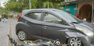 Foto: Conductores y vecinos en alerta tras accidente en Juigalpa /TN8