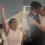 Pareja celebra su boda en pleno concierto de Bad Bunny en Costa Rica Foto: La pareja se vuelve sensación en redes Sociales