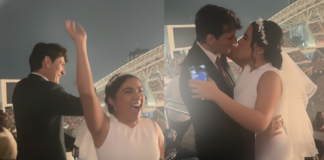 Foto: La pareja se vuelve sensación en redes Sociales