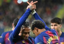 El Barcelona vence 2-0 al Villarreal y mantiene a distancia al Madrid barcelona, laliga, lamine, yamal,