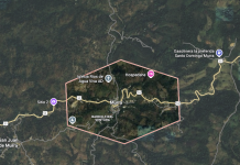 Asesinan a un hombre a tiros en El Doradito, comarca de Murra, Nueva Segovia Foto: Mapa de Murra, en Nueva Segovia