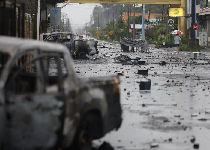 Foto; Protestas en Panamá /cortesía 