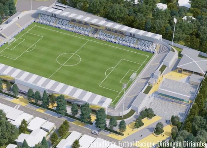 Foto: Mejoramiento del emblemático Estadio Cacique Diriangén /TN8