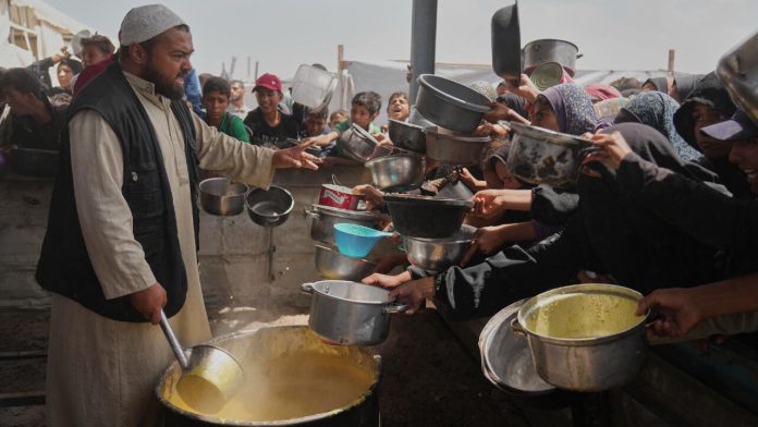 Foto: Problemas de alimentación en Gaza
