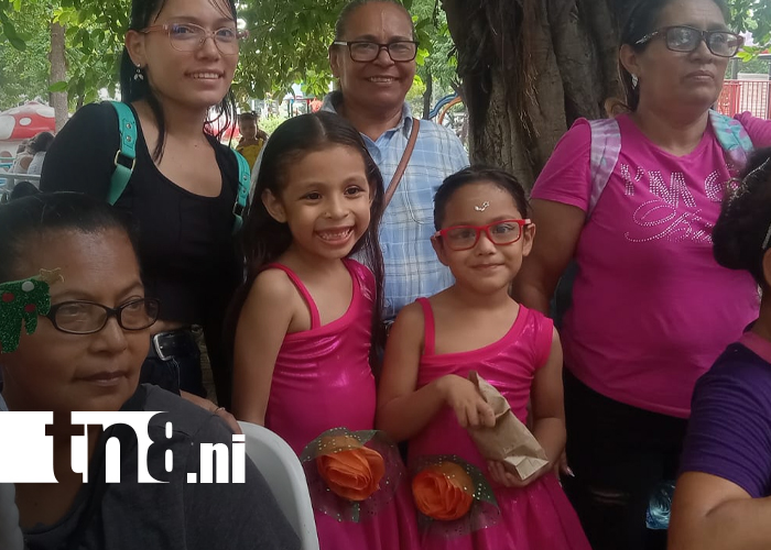 Foto: Niños disfrutan actividades preparadas por el Ministerio de la Familia/ TN8