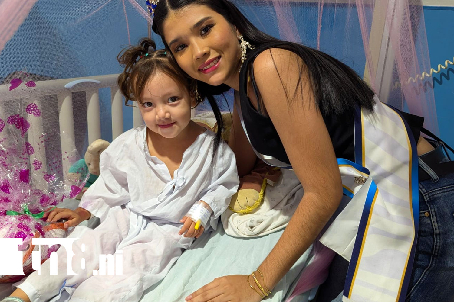 Foto: Niños hospitalizados reciben alegría y esperanza en Managua/ TN8
