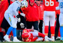 Patrick Mahomes sufre rotura de ligamento cruzado patrick, mahomes, kansas, city, chiefs,