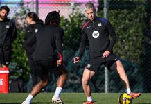 Olmo sufre una luxación en el hombro y no volverá a jugar hasta 2026 dani, olmo, barcelona,