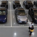 Foto: Fábrica de Tesla en Shanghái, China