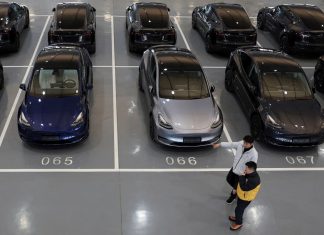 Foto: Fábrica de Tesla en Shanghái, China