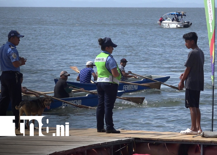 Foto: Primer torneo de canotaje en Ometepe / TN8