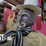 Foto: Tradición de año viejo: muñecos y cohetes llenan de alegría el multiestadio de Granada/TN8