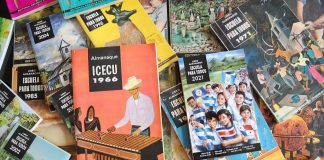 Foto: Almanaque Escuela Para Todos, popular en Centroamérica en los 90