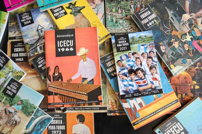Foto: Almanaque Escuela Para Todos, popular en Centroamérica en los 90