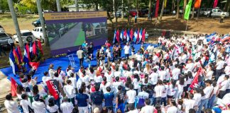 Foto: Acto oficial por anuncio de piscina olímpica en Carazo / Cortesía