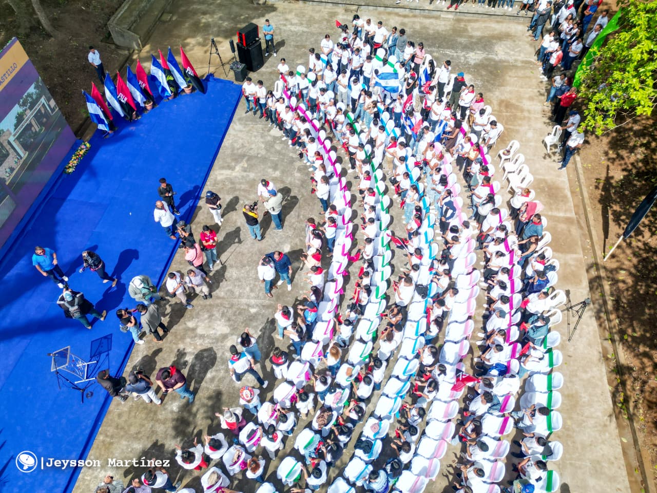 Foto: Acto oficial por anuncio de piscina olímpica en Carazo / Cortesía