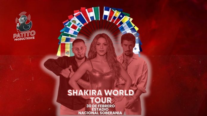 Foto: Concierto de Shakira, Bad Bunny e Israel Lanuza en Nicaragua (Día de los Inocentes)