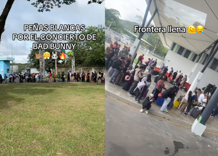 Foto: Así luce Peñas Blancas ante la llegada de Bad Bunny /Cortesía