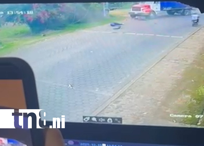Foto: Motociclista muere tras colisión frontal con camión en Matagalpa /TN8