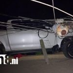 Foto: Fuerte accidente de tránsito en Mozonte, Nueva Segovia / TN8