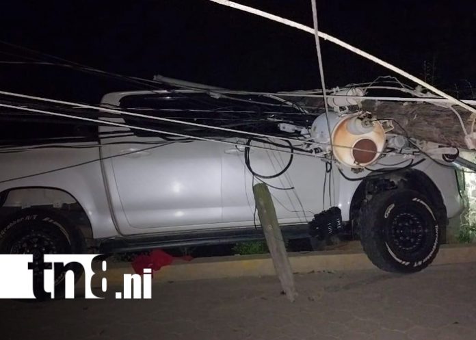 Foto: Fuerte accidente de tránsito en Mozonte, Nueva Segovia / TN8