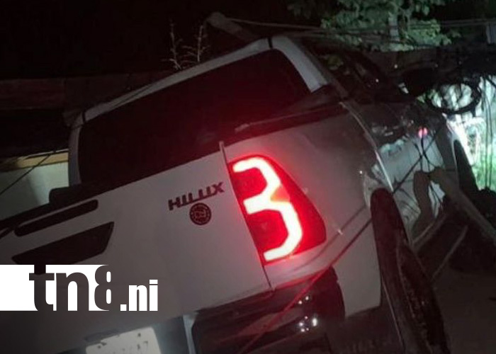 Foto: Fuerte accidente de tránsito en Mozonte, Nueva Segovia / TN8